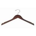 Petite Size Wooden Dress Hanger (Walnut)